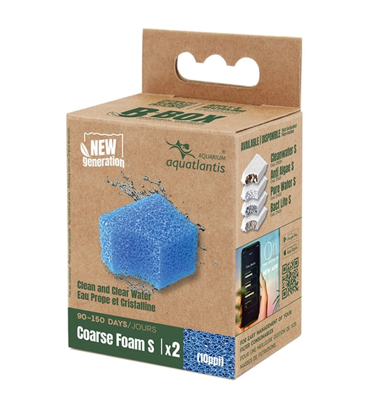 AQUATLANTIS B-BOX COARSE FOAM S 2 PCS.