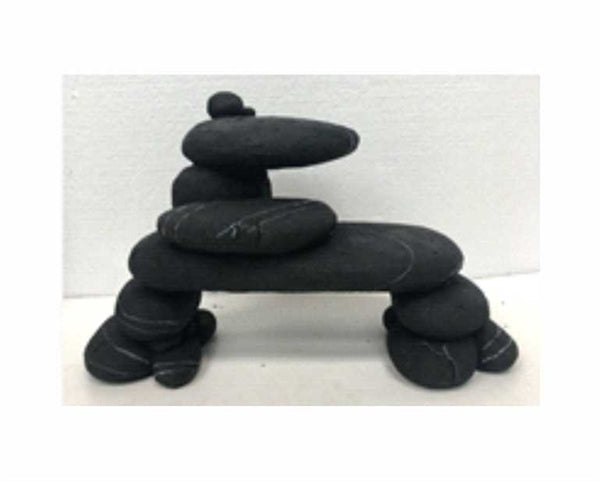 Pebble mountain black L