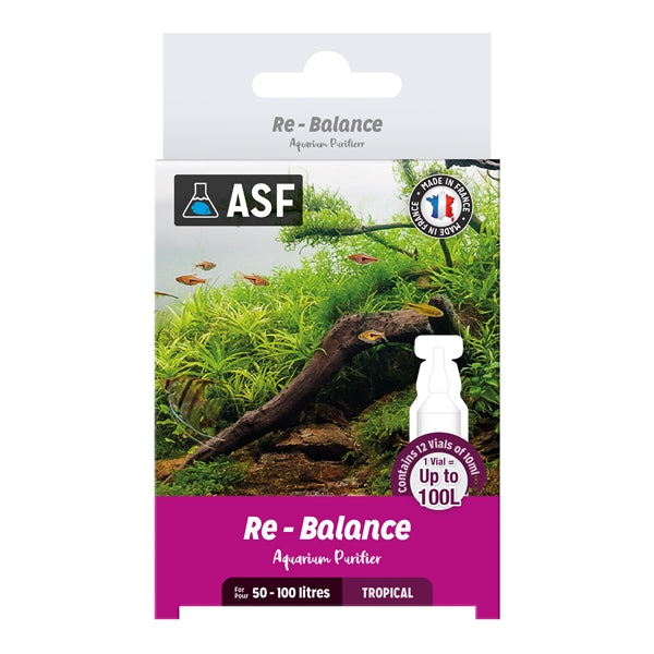 Aquarium systems Re-Balance aquarium bactéries pour 50-100L par dose (12 doses)