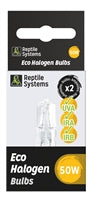 Reptile systems Eco Halogen Recharge 50W 2pcs