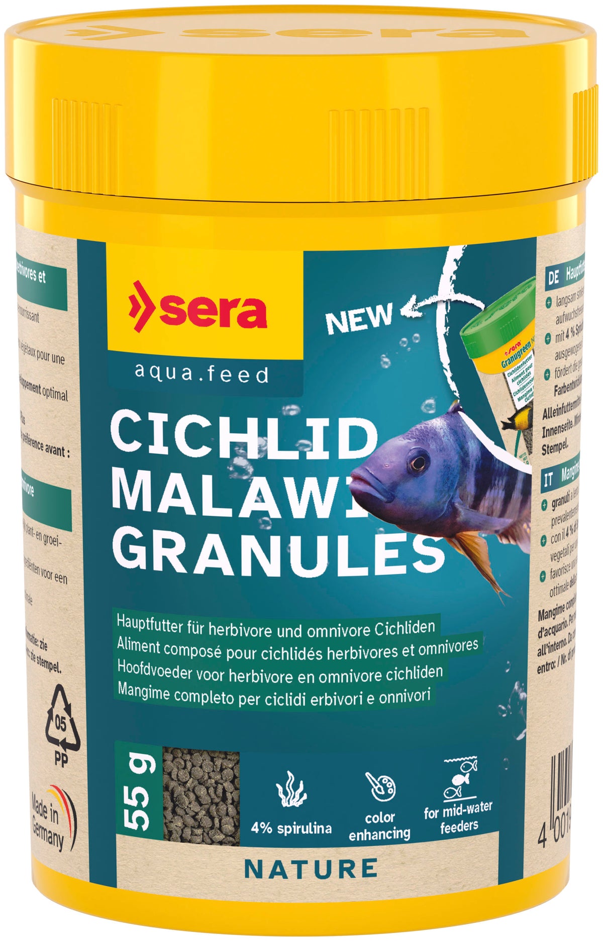 Sera Cichlid Malawi Granules 1000ml