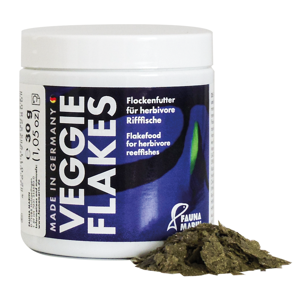 fauna marin veggie flakes 250ml