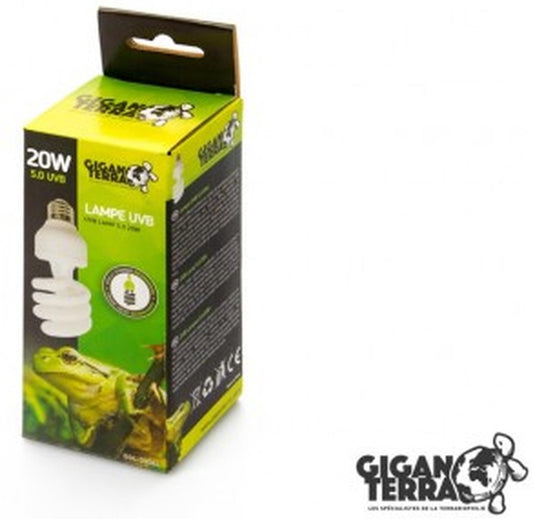 Lampe UVB Giganterra 20 Watt 5,0