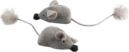 Cushy souris avec queue drôle gris