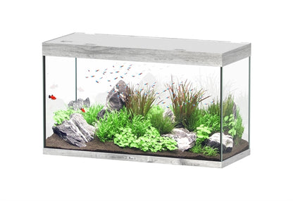 Aquatlantis Aquarium Sublime Ultra 120 x 50 chêne blanchi + biobox 3