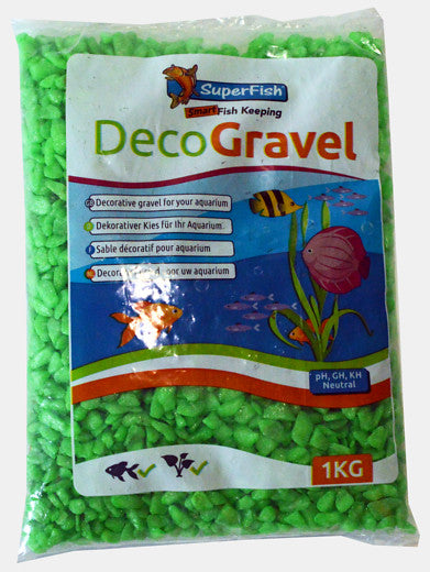 Superfish déco sand néon vert 1kg