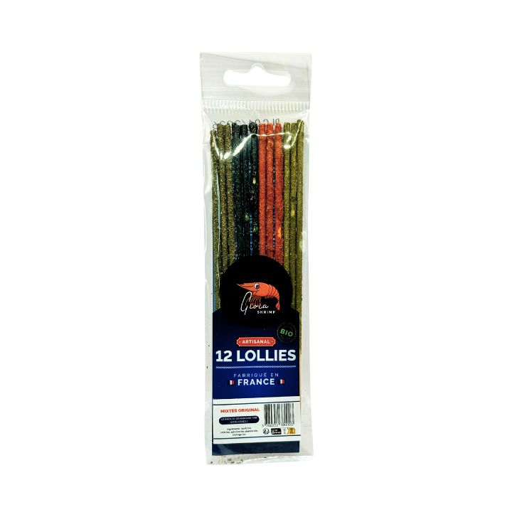 Gioia SHRIMP Lollies mixtes original 12p