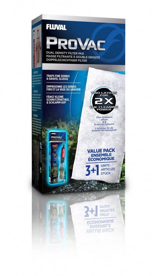 Fluval cartouche filtrante pour Provac 4 pièces