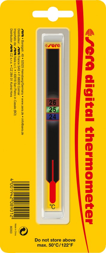 Sera Stick-On LCD-thermomètre