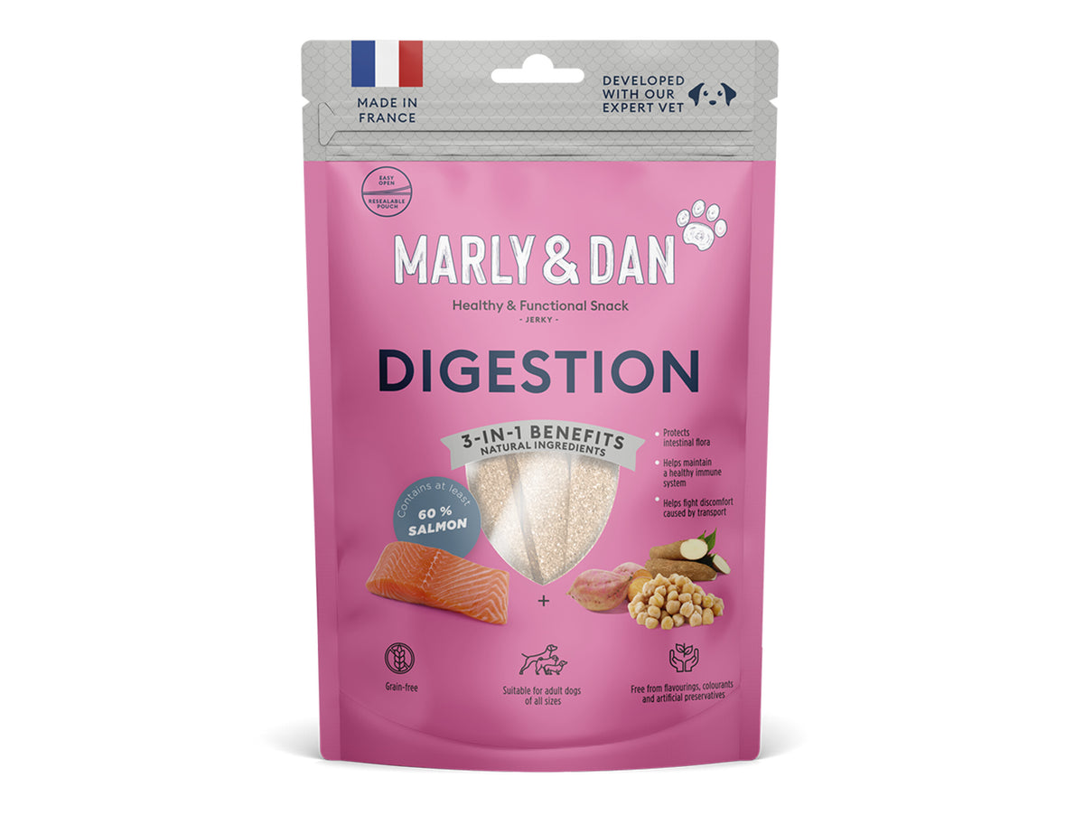 Jerky chien digestion 80 gr