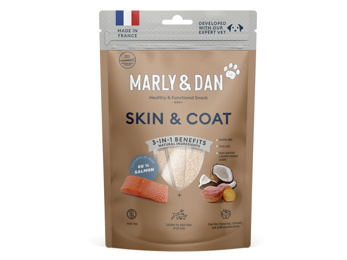 Jerky chien Peau et pelage 80g