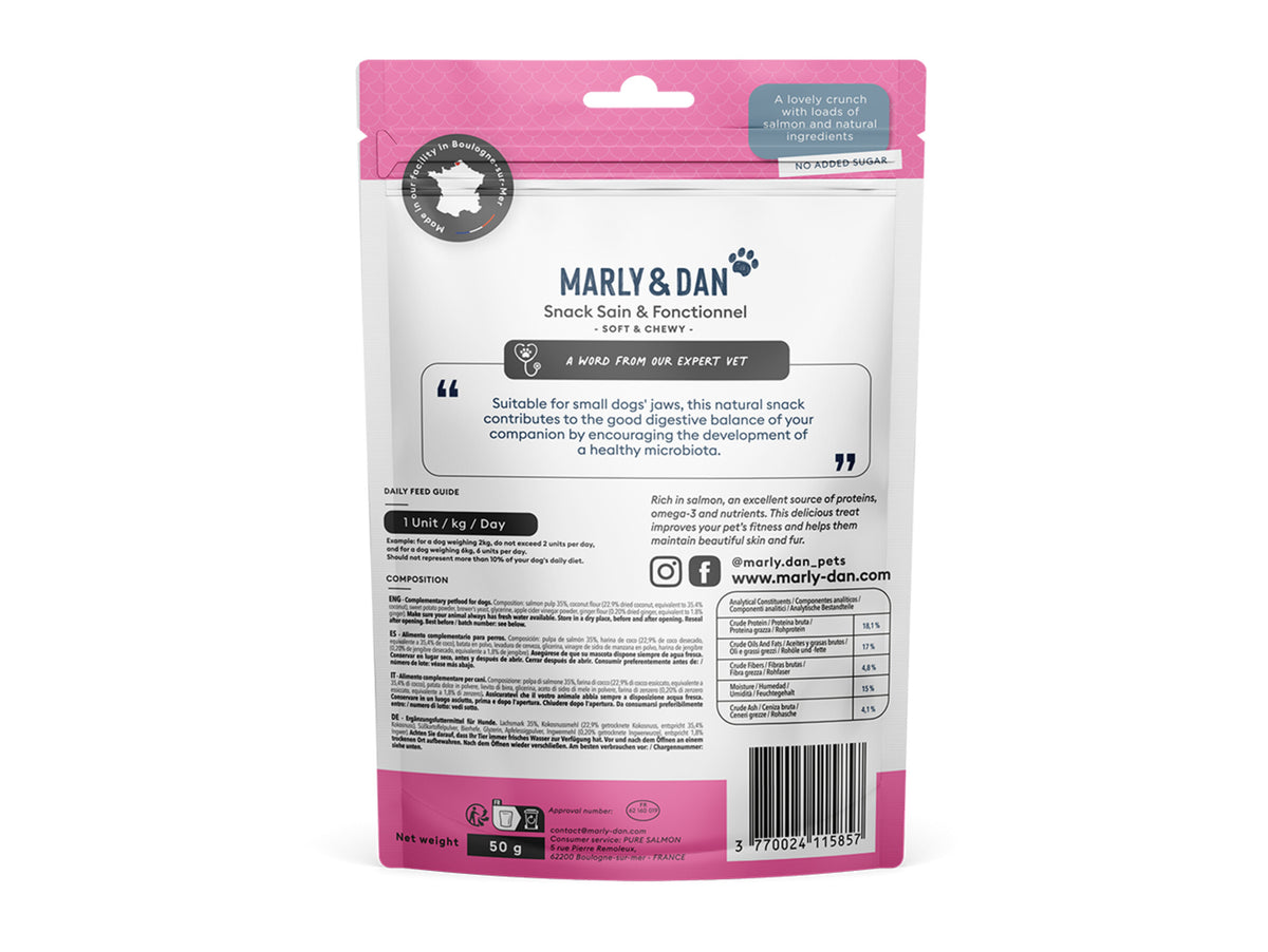 Soft & Chewy Chien Digestion Mini 50g 2