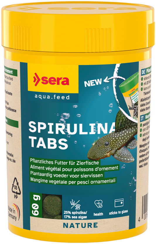 Sera Spirulina tabs 100ml