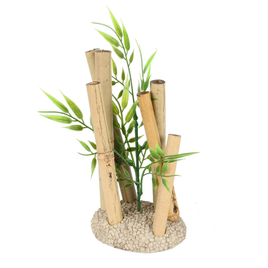 Décoration en bambou multicolore 10,5x8,5x26 cm