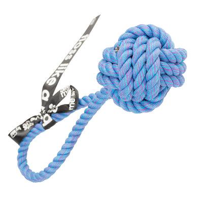 'are you knots' balle avec boucle bleu