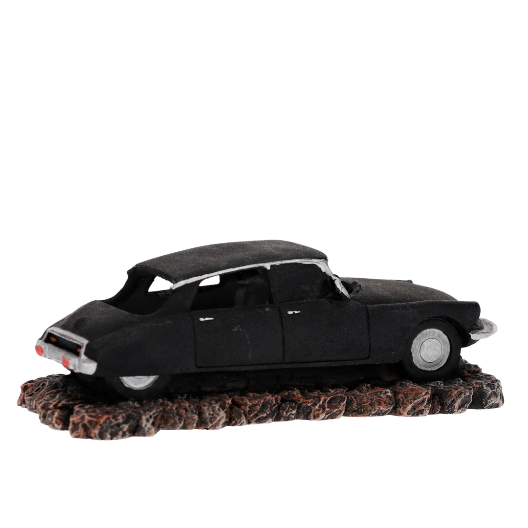 Voiture de collection française 3 noir 18x8,5x6cm