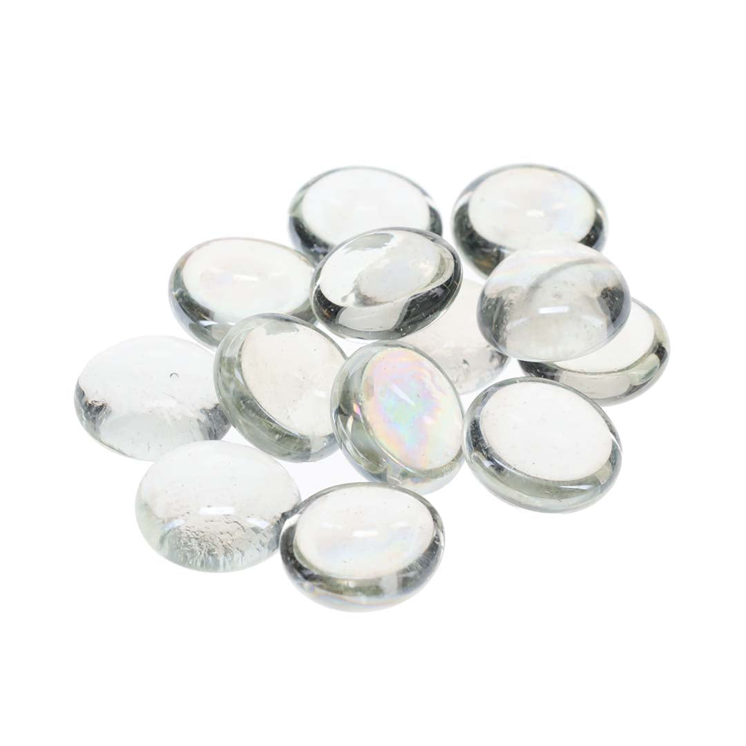 Galets de verre transparent 2