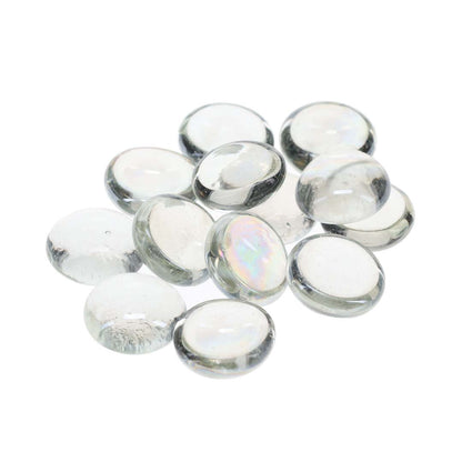 Galets de verre transparent 2