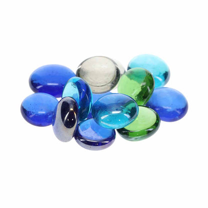 Galets de verre multicolore 2