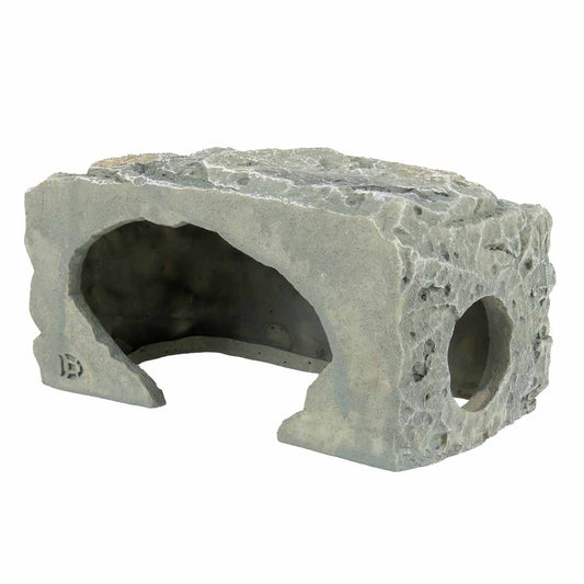 Grotte d'élevage rocher gris 15x7x7cm