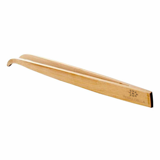Pincette en bambou beige