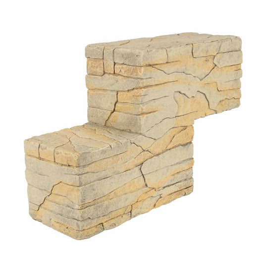 Bloc de construction Combo Roche 1 beige 28x9x18,5cm