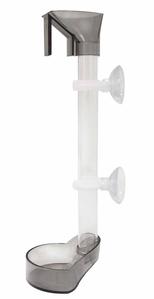 Tube d'alimentation noir/transparent