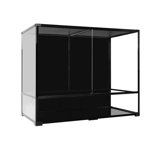 Terra Della Terrarium knockdown Noir 112x60x90cm