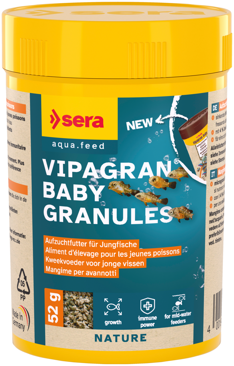 Sera Vipagran baby granulés 100ml