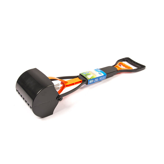 Pelle ramasse-crottes 60 cm noir/orange