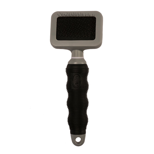 Brosse slicker small noir/gris
