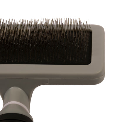 Brosse slicker large noir/gris 2