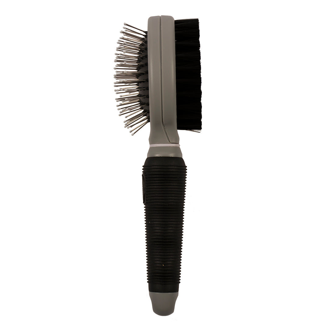 2in1 brosse de soin small noir/gris
