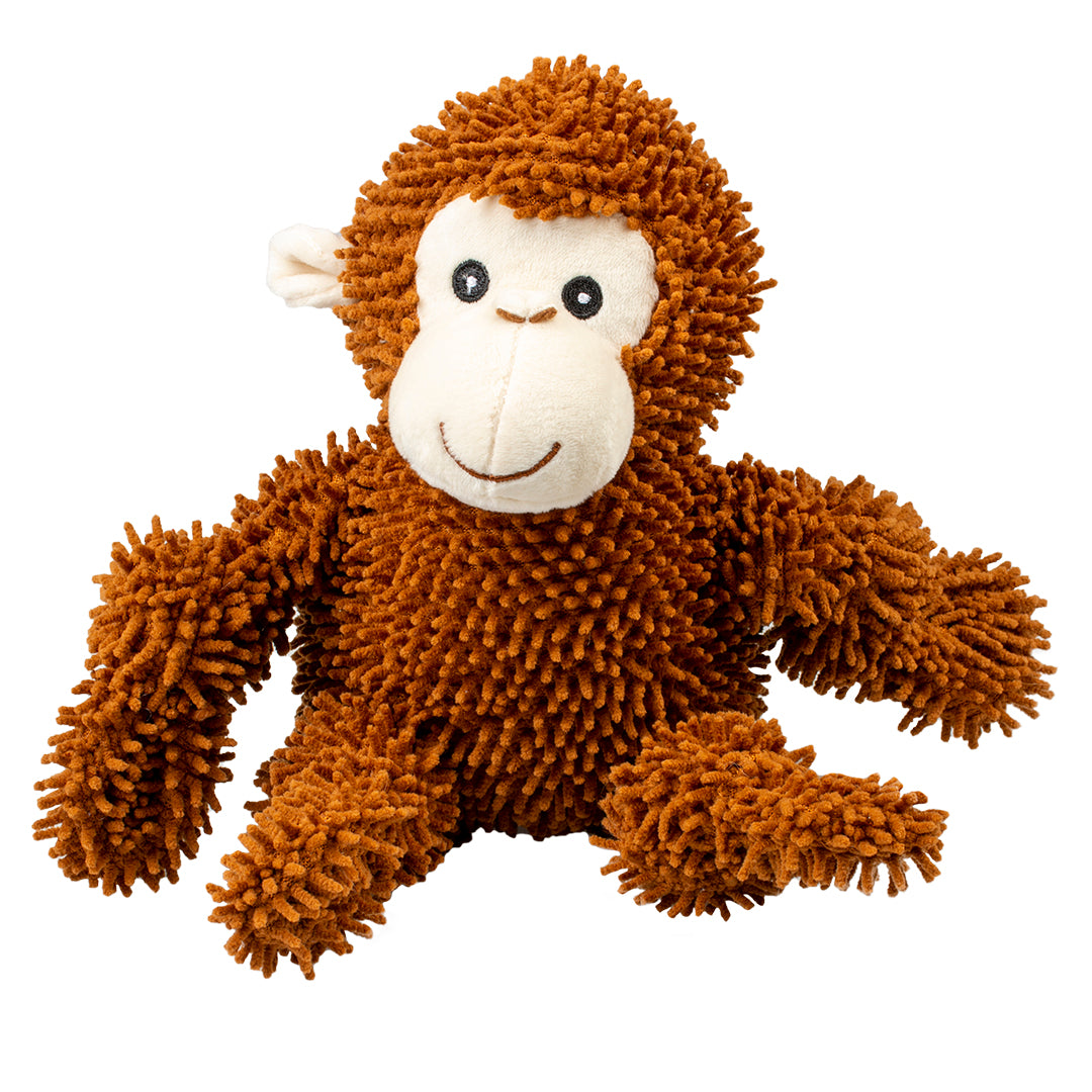 Peluche singe moppy brun