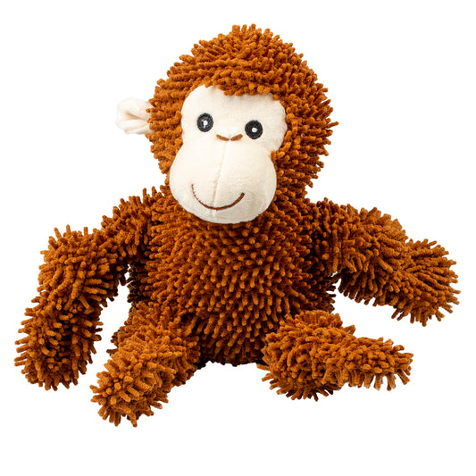 Peluche singe moppy brun