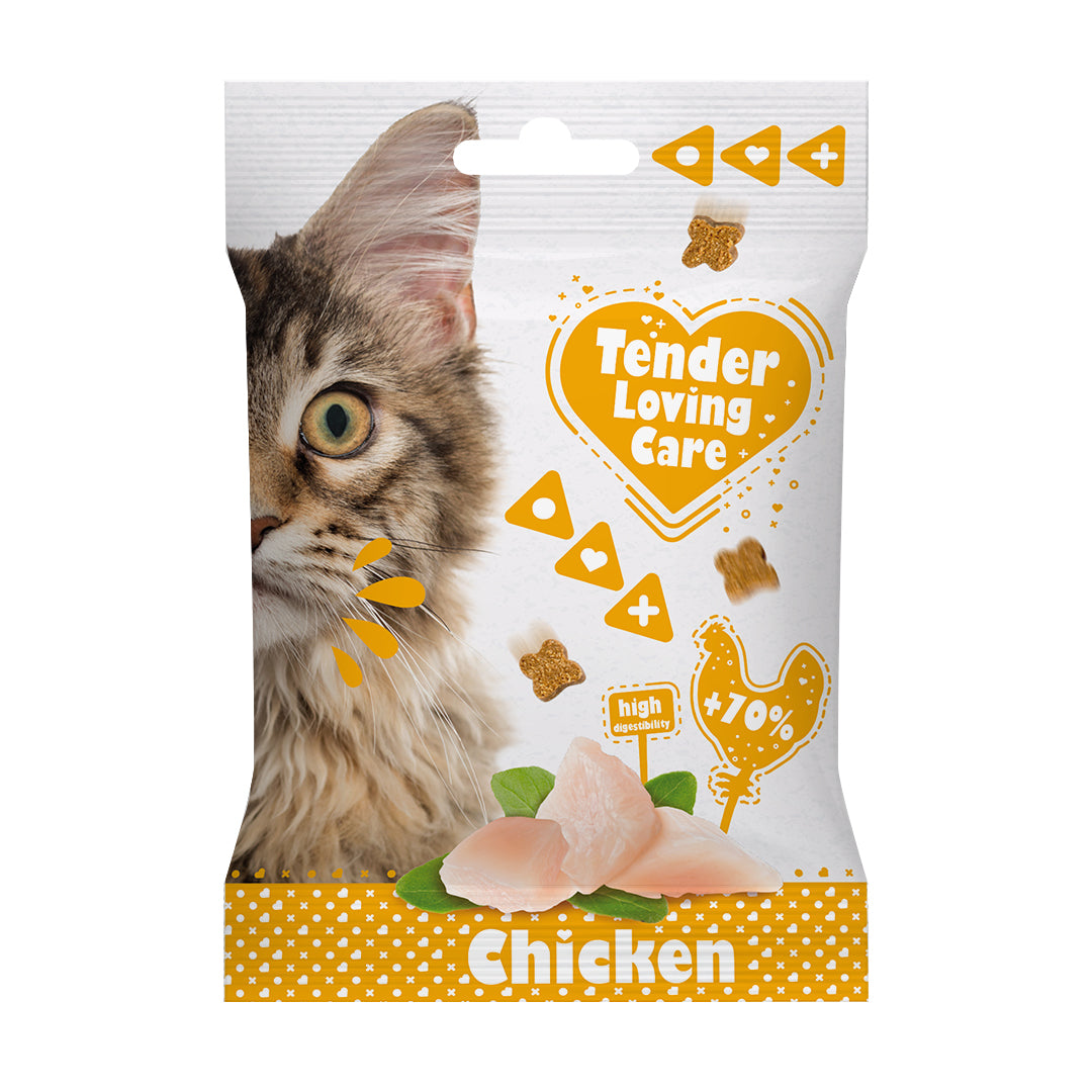 TLC soft snack pour chats poulet 50 gr