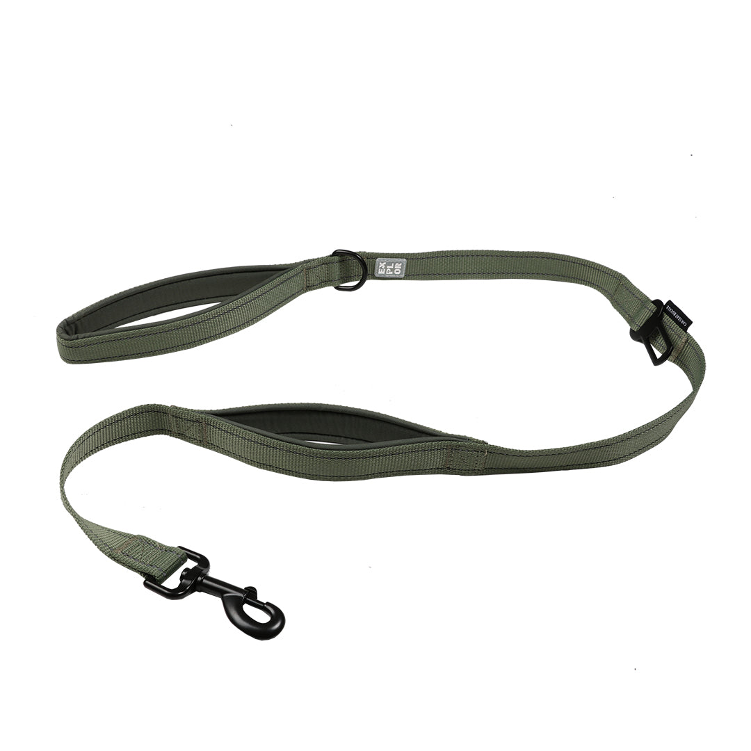 Ultimate Fit On-The-Road laisse Classic 130 cm -16 mm Undercover Green