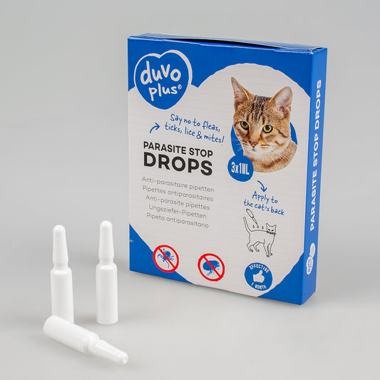 Antiparasitaire en gouttes chat 3X1 ml