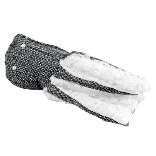 Eco peluche Pieuvre 20x8x10 cm gris