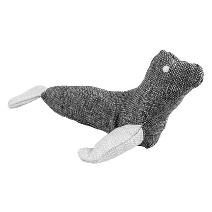 Eco peluche Phoque 22x10x9 cm gris