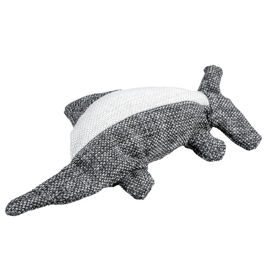 Eco peluche Espadon 18x9x4 cm gris