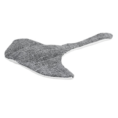 Eco peluche Raie 20x14x2 cm gris