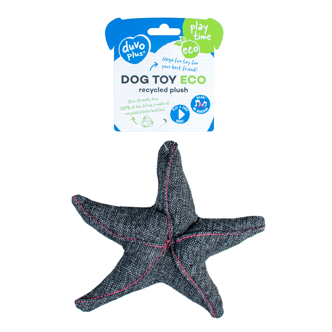 Eco peluche Etoile de mer 17x18x3 cm gris 2