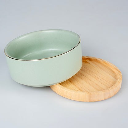 Mangeoire Stone Timber 450 ml 12,5x12,5x6 cm vert 2