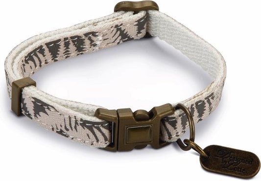 Designed by Lotte collier pour chat en nylon Oribo. Beige 20-30 cm x 10 mm