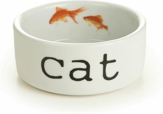 Beeztees Snapshot - Gamelle pour chat - Céramique - 115 x 4 cm