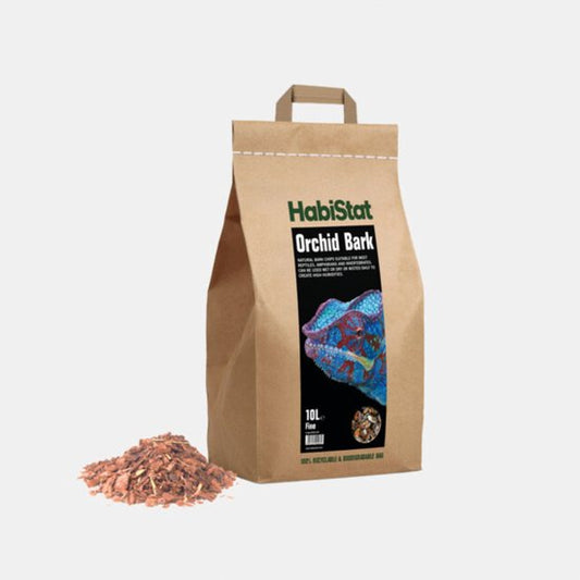 Substrat d'écorce d'orchidée Habistat fin 10 litres