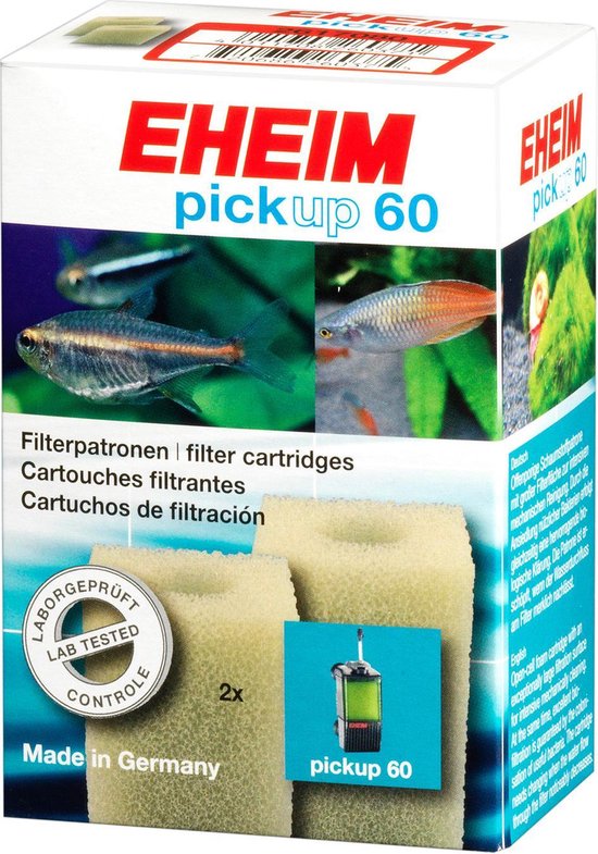 Eheim cartouches filtrantes pick up 60