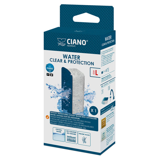 WATER CLEAR LARGE 1PC bleu