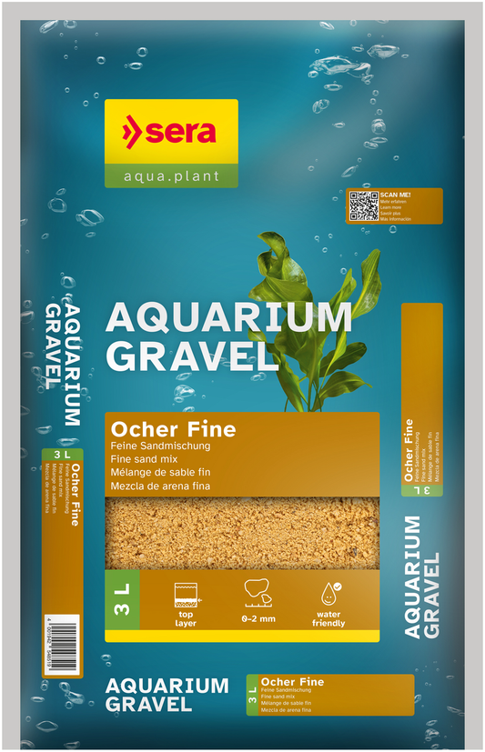 SERA Gravel Ocher Fine 3 L